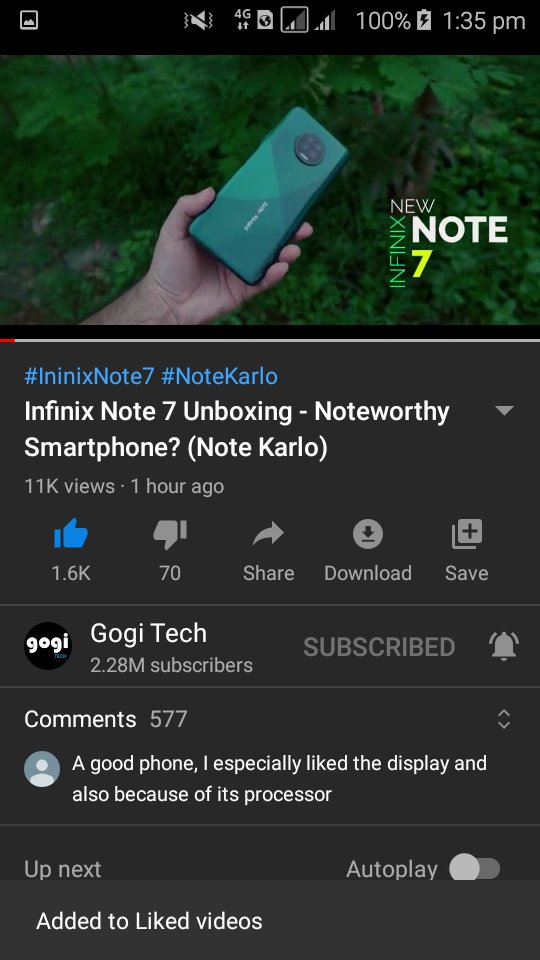 Harshsh18719340's tweet image. Infinix Note 7 Unboxing - Noteworthy Smartphone? (Note Karlo) watch video - youtu.be/hos5_9paz-g #NoteKarlo #InfinixNote7 #gogitech #infinix_note7#infinixwithG70 #ininixbestmobile  subscribe ur channel 8 month ago regular follower wants to win this give away please