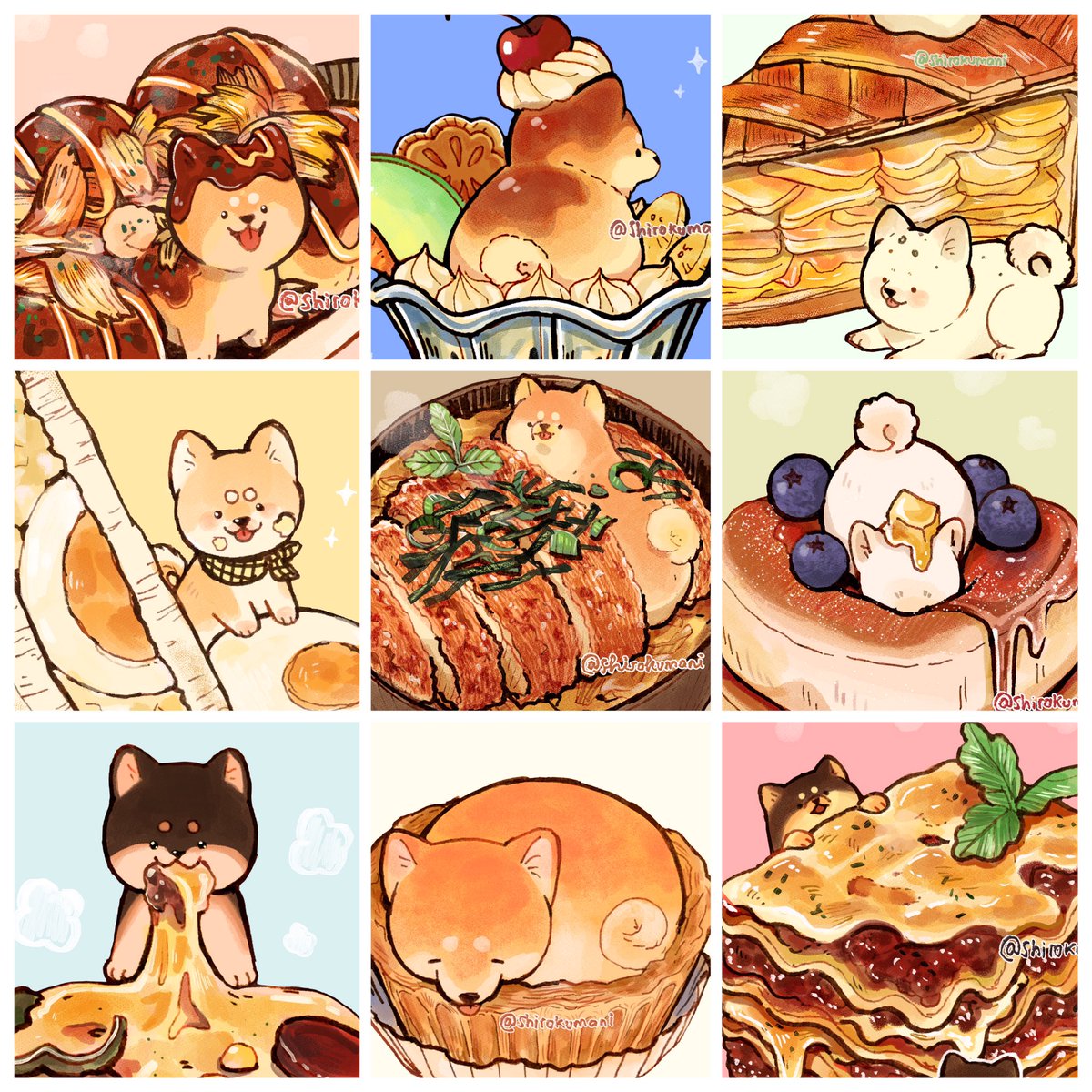 #cheftember ?? This tag is so cute omg.... hello I'm mani and i enjoy drawing food and shoobers 