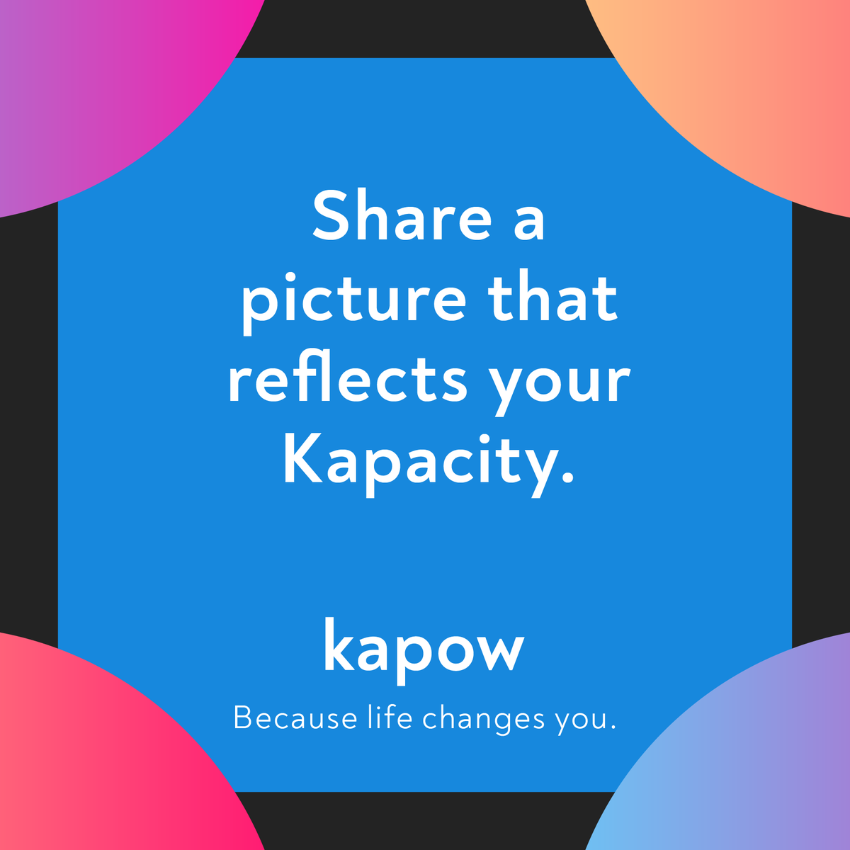 myKapowLife's tweet photo. Sometimes it's easier to show your kapacity than describe it. When you are thinking about your Kapacity next time take a picture and share it. #mykapowlife #becauselifechangesyou https://t.co/AXMISGfTfb https://t.co/gomHnbhgVy