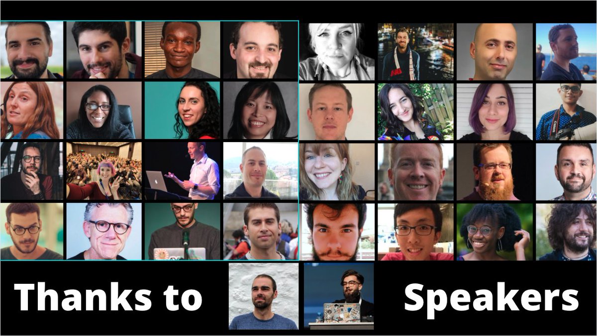 cityjsconf's tweet photo. Thanks again to all our #CITYJS2020 #speakers
See you all in a future event!!
Your efforts are very much appreciated! https://t.co/1nhM7BVrJU