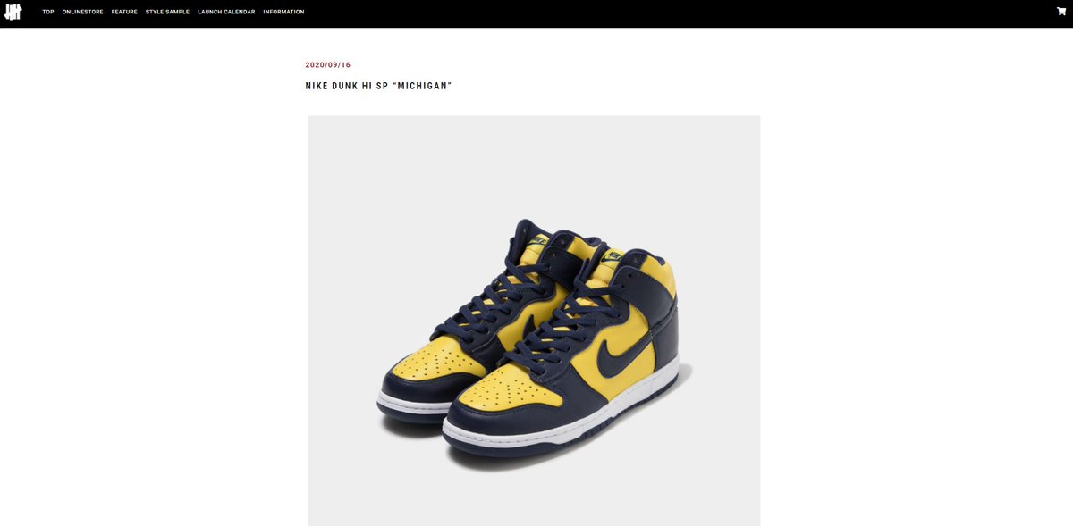 Godmeetsfashion على تويتر Kith Tokyoで9 17 木 11 59まで事前web抽選応募が実施中 Undefeated Baitで事前アプリ抽選王が実施予定 Nike Dunk High Michiganが9 23 水 に国内発売予定 T Co 6eaydunbra T Co J0xiqximp1 Godmeetsfashion على تويتر Kith Tokyoで9 17 木 11 59まで事前web抽選応募が実施中 Undefeated Baitで事前アプリ抽選王が実施予定 Nike Dunk High Michiganが9 23 水 に国内発売予定 T Co 6eaydunbra T Co J0xiqximp1