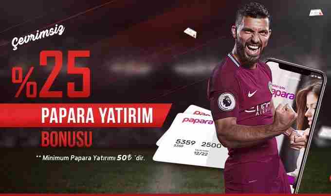 Çevrim ve Yatırım Şartı Bulunmamaktadır. Bonus İle Kazanılan Bakiyenin % 20 lik Miktarı Çekilebilir.

#betriga üye olmak için: kisalinki.com/betriga
