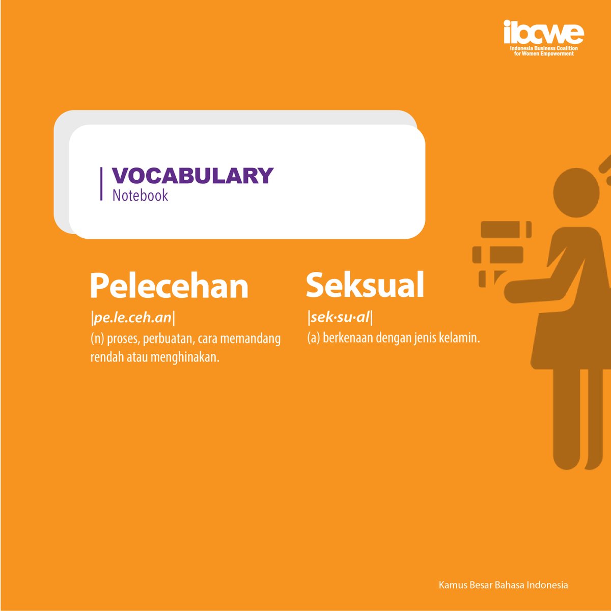 IBCWE's tweet photo. Baik perempuan maupun laki-laki dapat menjadi korban ataupun pelaku pelecehan seksual. Apakah sudah ada kebijakan pada perusahaanmu terkait isu ini?
#PelecehanSeksual #SexualHarrasment #GenderEquality #KesetaraanGender #WorkforceGenderEquality https://t.co/f31ypET3Gd