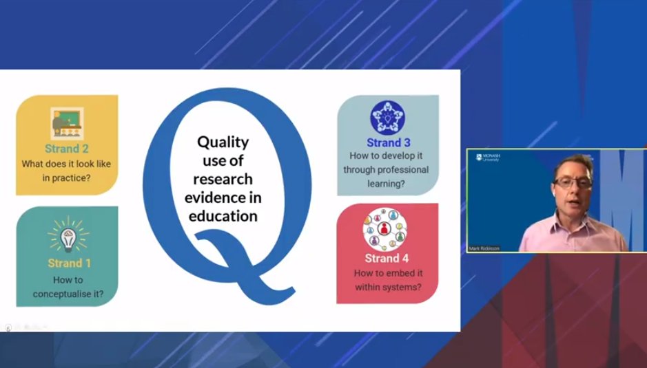 MonashQLab's tweet image. @mark_rickinson introduces #MonashQProject - Quality Use of Research Evidence in Education.👍
#UsingEvidenceBetter
@MonashEducation