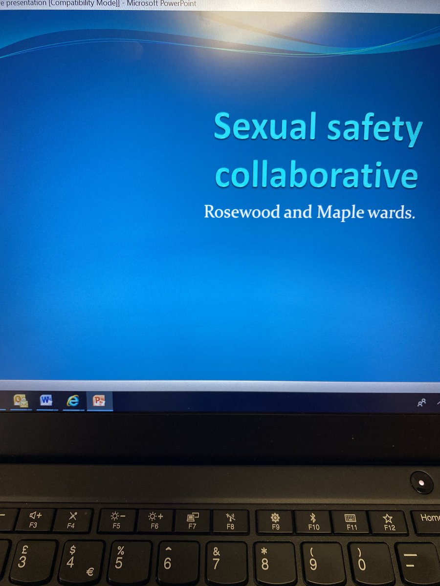 lougill1984's tweet photo. Presenting our progress so far #sexualsafetyinMH @Gemrose84 @amrithshetty @appo1977 @EmilyCanQI https://t.co/wmxKzp3swW