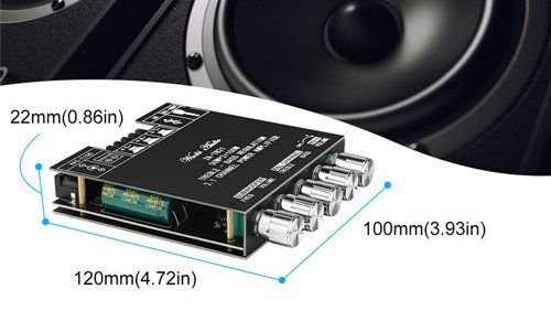 👉Amplifier board bluetooth 5.0 TPA3116D2 Supply 12-24V / 5A above
🛒bit.ly/3c6zxvw
🚀Free Shipping From Local Werehouse