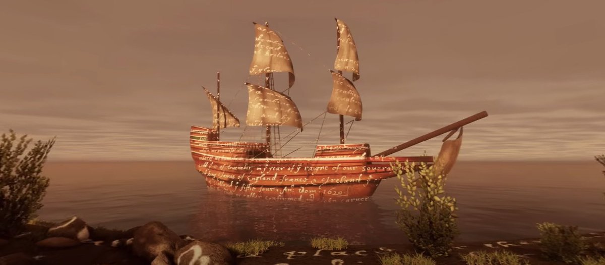 MBD_VR's tweet photo. It's the 400th anniversary of the Mayflower setting sail from Plymouth. #MayflowerReflections is an immersive experience that explores the motives behind the pilgrim journey and draws parallels with today's refugees. Watch it on YouTube: https://t.co/5MhToXLwPt

#Mayflower400 https://t.co/tz186j7vpV