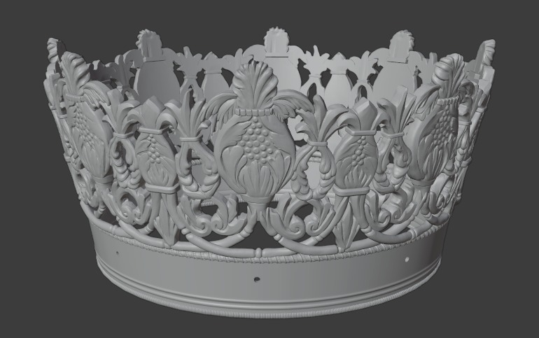 TDimensiones's tweet photo. Y como a veces soy como una reina @ingfrith  a diseñado esta "sencilla" corona para que lo sea del todo.... 🤣🤣🤣

#3Dpriting https://t.co/GJldOTpqTy