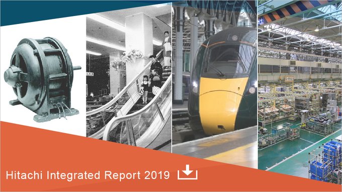 Since 1910, Hitachi has worked to “Contribute to society through the development of superior, original technology and products.” Check out our company history and vision for the future in the 2019 Integrated Report. 
bddy.me/3iE82f5
#IntegratedReport