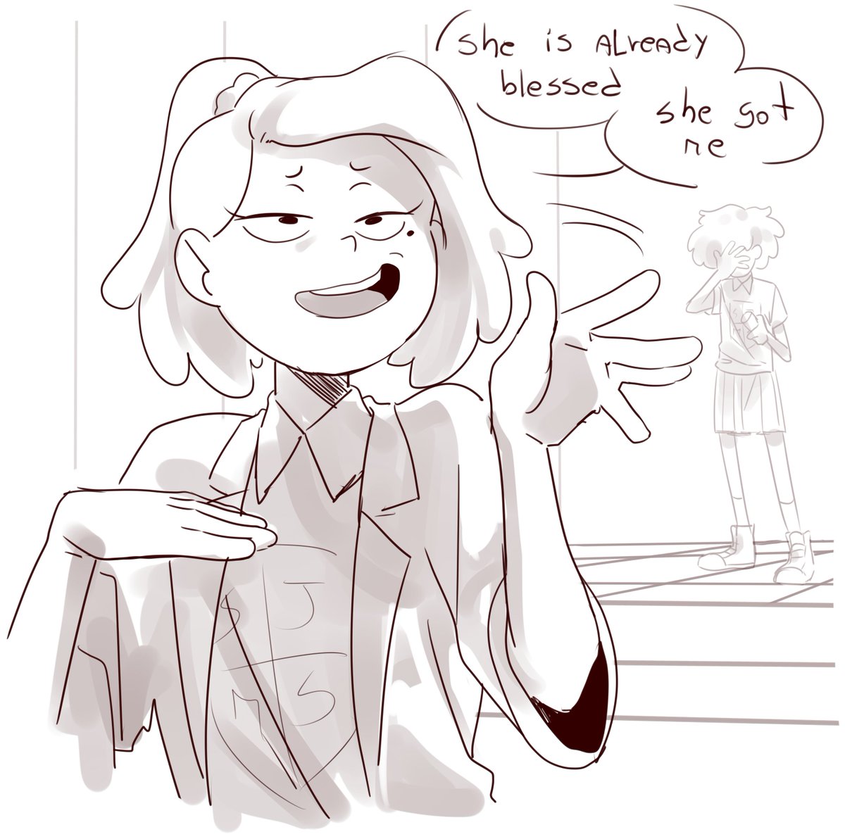 GygerBeen's tweet image. based on a tweet from @CmlMz6 uwu #Sashanne #Amphibia