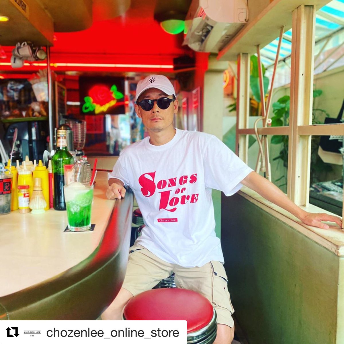 CHOZEN LEE 百貨店 Songs of Love T-Sihrt 新発売！！ https://t.co 