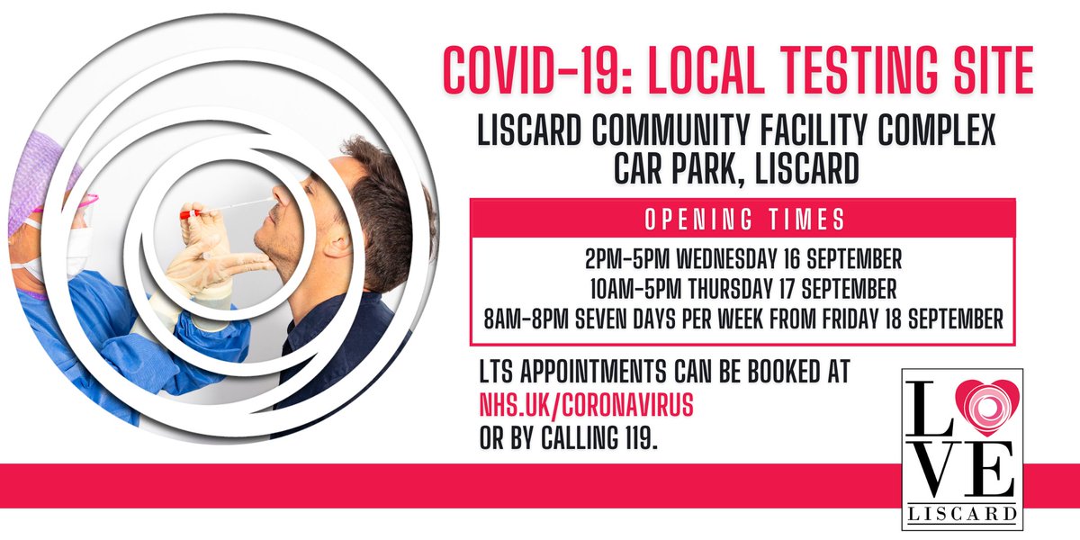 A new Local Testing Site (LTS) will be located at Liscard Community Facility Complex Car Park from today (Wed16 Sept).
More information &amp; details for how you can book at test can be found at our partner's website here: birkenheadbid.co.uk/news/2020/09/1…
