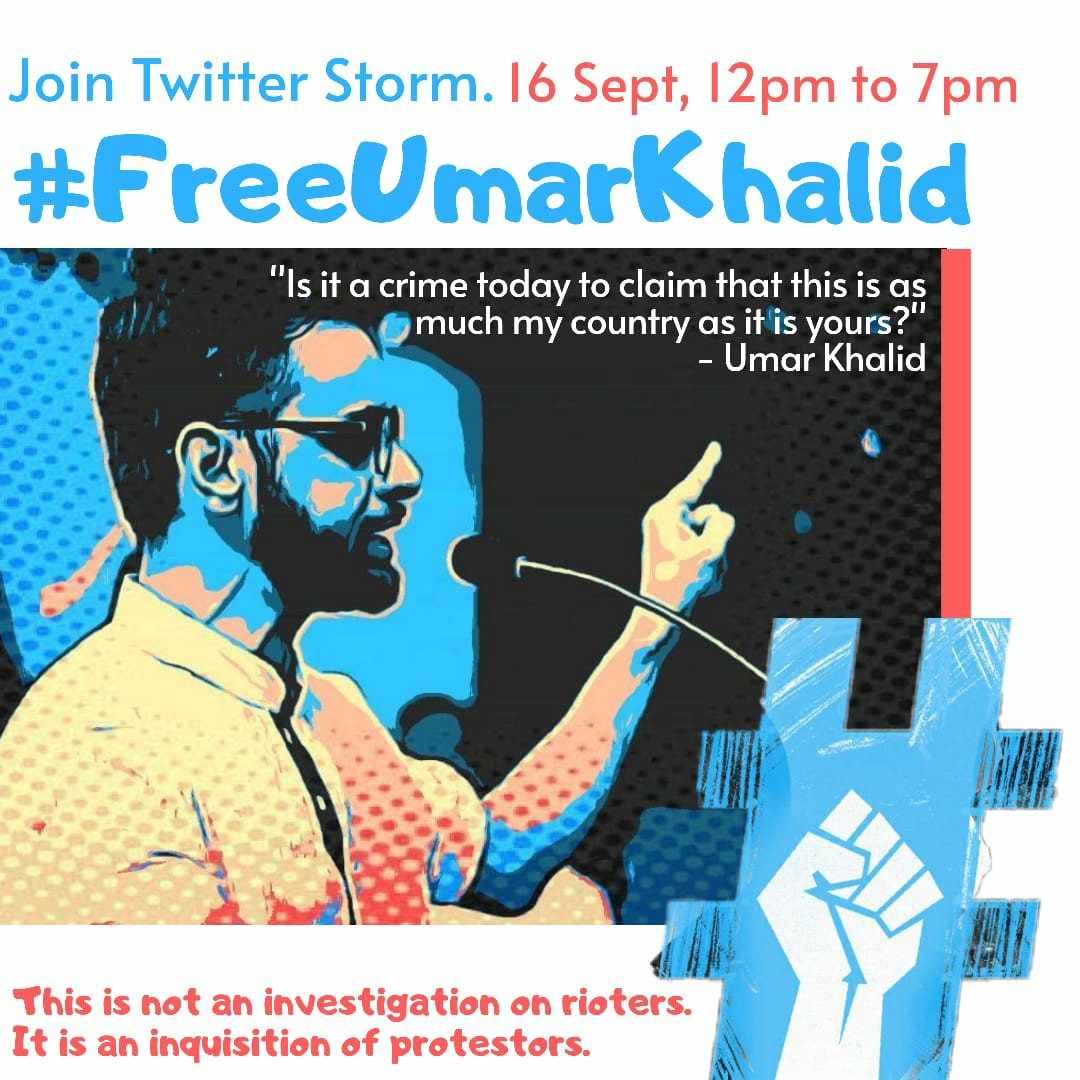 Dipankar_cpiml's tweet photo. #FreeUmarKhalid https://t.co/HcUzKecQJr