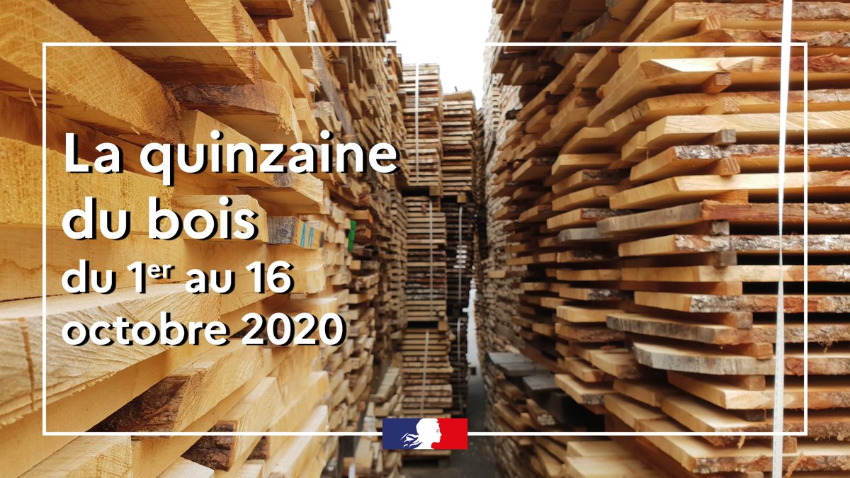 #Emploi &amp; #Formation 🌳 | La filière bois forme et recrute ❗️

👉 Du 1er au 16 octobre, la quinzaine du bois vous propose de découvrir les métiers, les offres d’emploi et d’apprentissage des entreprises locales.

 ➕ : bit.ly/3c3h9mZ