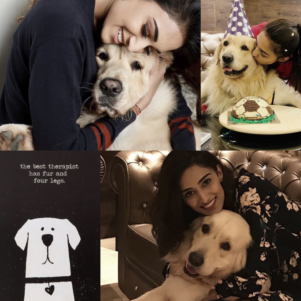 Erica with Champ  #EricaFernandes