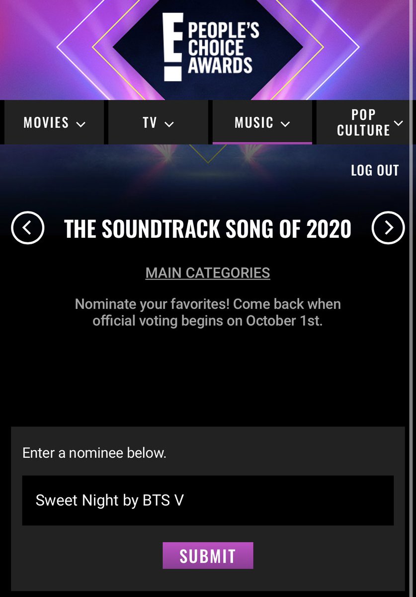 lets go! lets nominate sweet night for soundtrack song of 2020!
link 👉 https://t.co/I5PL1iv1nW https://t.co/iYvWmNoICS
