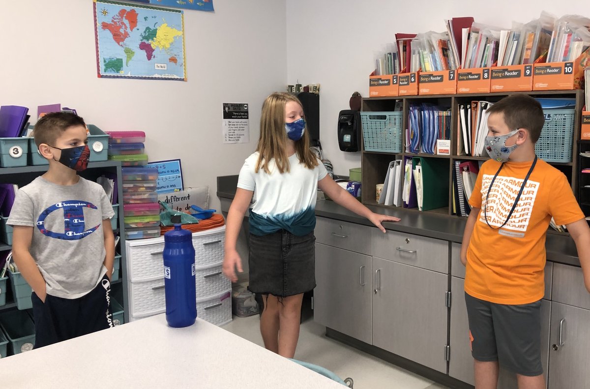 WestCler's tweet photo. Second-grade students in Mrs. Watkinsβ class at Clough Pike Elementary School are adjusting really well to the new building and new safety guidelines! They meet each morning for their Collaborative Classroom morning circle allowing students to grow as a team! π #WCconnects https://t.co/jg9YdWMUnq