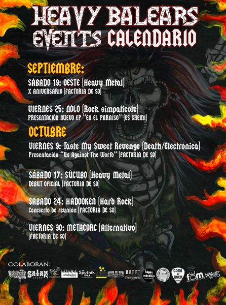 Saludos caminantes!
Se ha re-ubicado el concierto de Taste My Sweet Revenge al 9 de octubre en Factoria de So. Nos vemos ahí!😎🤘
Consigue tu entrada aquí:
facebook.com/events/s/heavy…