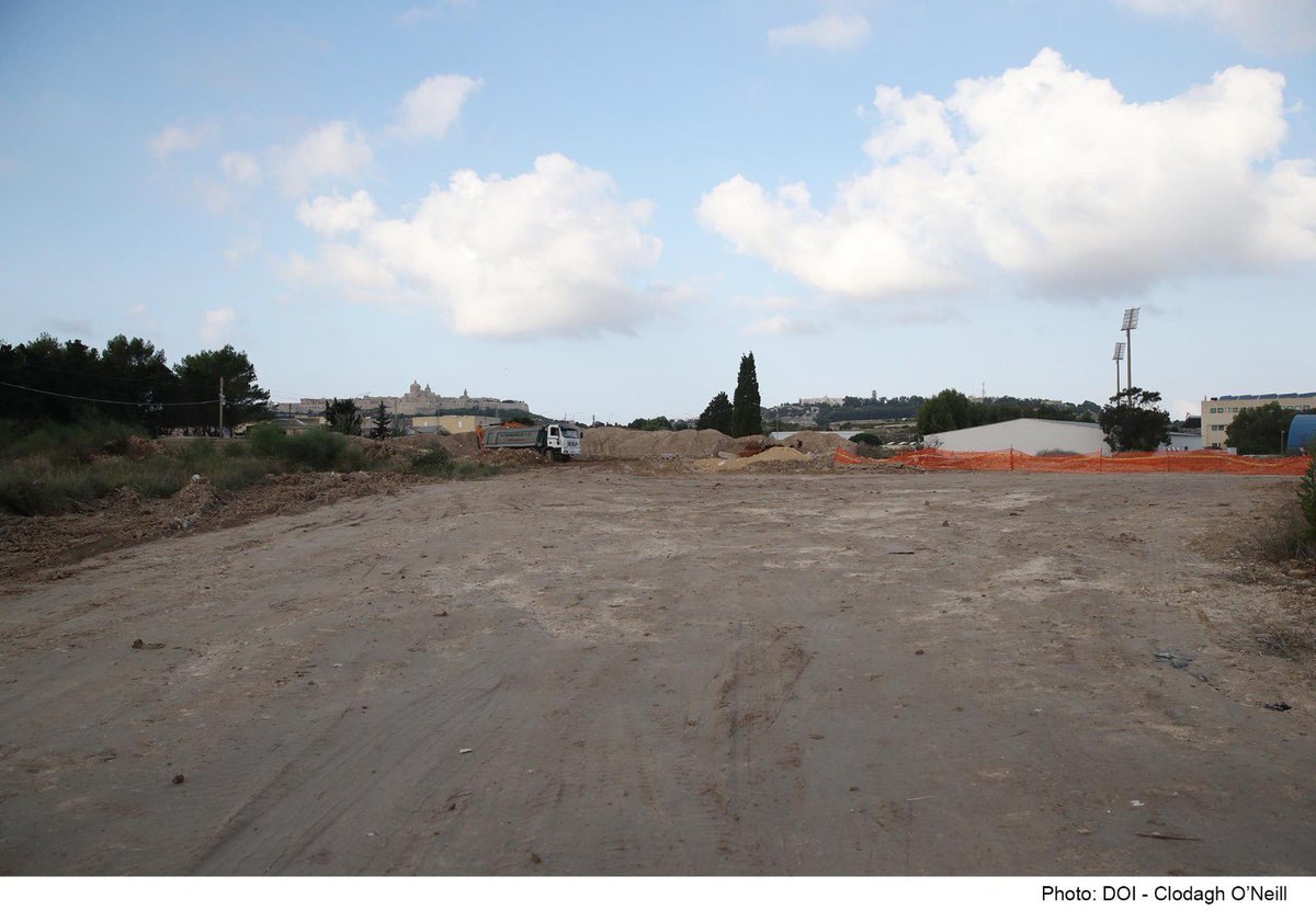 DeputyPMIanBorg's tweet photo. Started works on the concert area at the #MaltaNationalPark 🌳 .Together with #PublicWorks architects, I visited the area. From abandoned concrete factory to the largest green project #Malta 🇲🇹 ever had. Proud to be giving the #Maltese &amp; #Gozitans another open space. @MaltaGov https://t.co/FQXexMHkz7
