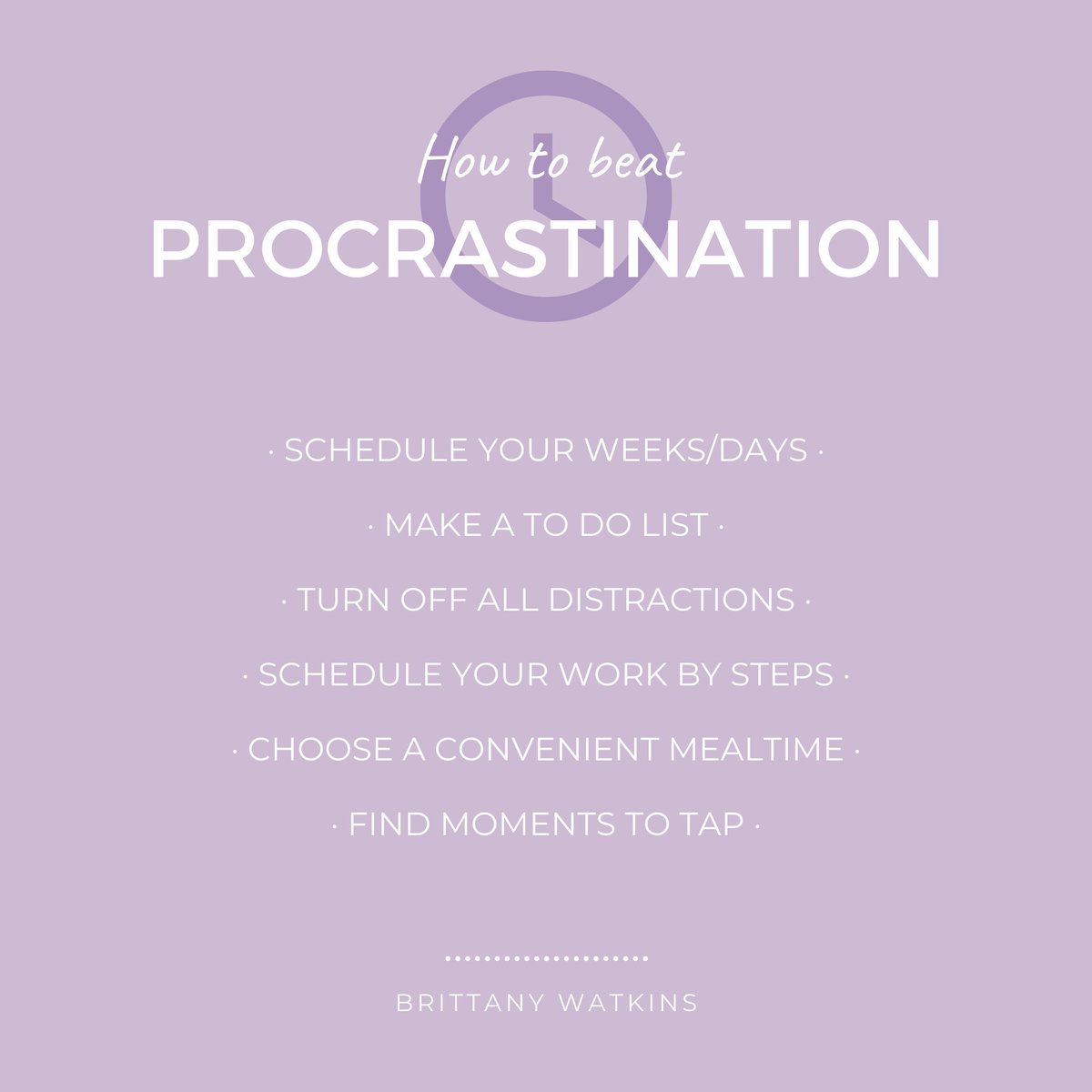 I know how easy it is to put things off with the intention of getting to them tomorrow or next week. But when tomorrow or next week comes and you find yourself wondering how you will get everything done, that’s when you regret procrastinating. #procrastination #SelfCare #EFT https://t.co/b6Jy995tIG