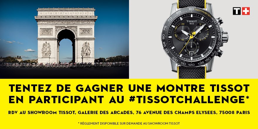 #Tissot #Challenge #Partenaire 👉🏽 Tentez de gagner une montre Tissot en participant au challenge proposé par la marque😍👍🏽

👉🏽+ d’infos sur Facebook