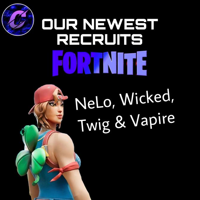Crypted_Org's tweet image. Our Newest Fortnite Recruits!
#WeAreCrypted💙