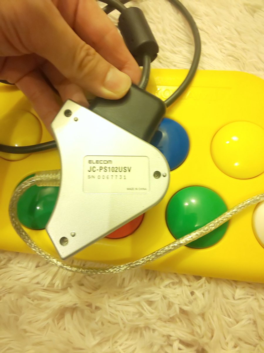 秋成 Youtube Live 毎週金曜or土曜 22 00 秋成chat 知恵をお借りしたく このポプコンにps2 Usbコンバータかましてjtkで確認してみたんだけど 8ボタン 右黄色 だけなんの反応もないの 同じ環境で問題なく遊べてるよーって方はかましてるコンバータ