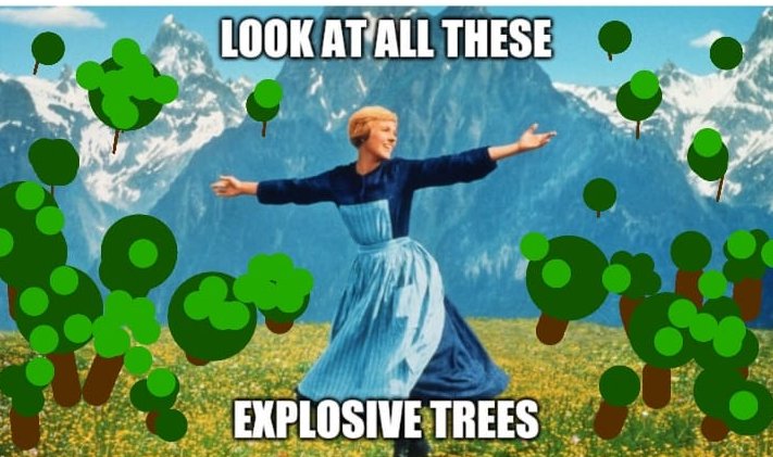 be aware of #ExplodingTrees in #forestcities in #Austria 🌳💥🌲<a href="/realDonaldTrump/">Donald J. Trump</a>