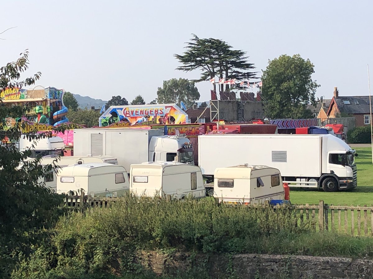 Smith66Glenn's tweet photo. So, weeks of planning for reopening: year group bubbles, staggered breaks/lunches, one way systems etc to ensure we minimise risk and the council sanctions a visit from the fair, on our sports field! Lots of bubbles burst! Constantly making sense out of the unfathomable... https://t.co/cRys9r1qLM