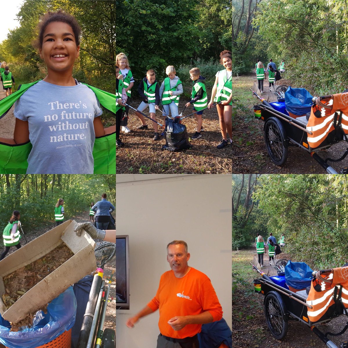 Vandaag met #RobinValentijn #zwerfafval opruimen <a href="/GezondeSchoolNL/">Gezondeschool.nl</a> #afvalscheiden <a href="/Gem_Kapelle/">Gemeente Kapelle</a>