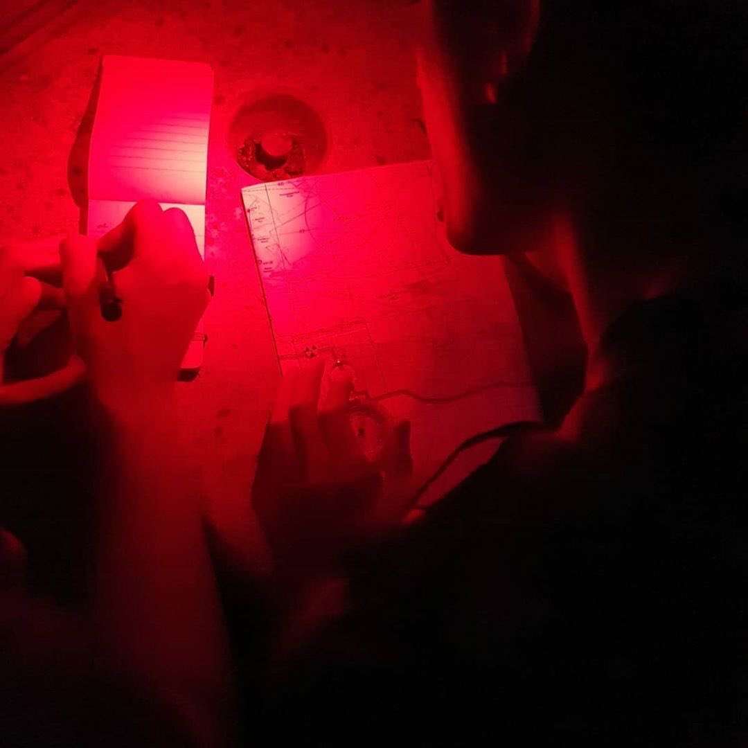 “Own the night”
Members of The Bengals <a href="/26Regiment_RA/">26 Regiment RA</a> continue to revise and remind the basic Soldier skills by conducting a night navigation exercise.

In teams of 2, each had to navigate to several points using a map &amp; compass only. No GPS or mobile phones allowed 📵
#nightnav