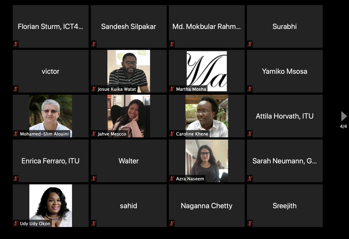 ICT4D2020's tweet photo. Great to see 64 people now participating...  Thanks so much for joining us today... #virtualict4d2020.org https://t.co/56M92FIBUY