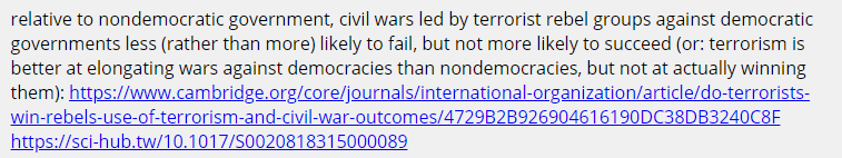  https://www.cambridge.org/core/journals/international-organization/article/do-terrorists-win-rebels-use-of-terrorism-and-civil-war-outcomes/4729B2B926904616190DC38DB3240C8F  https://sci-hub.tw/10.1017/S0020818315000089