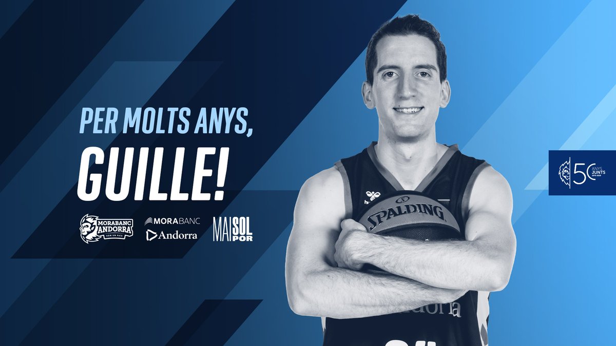 morabancandorra's tweet photo. ☝️🥂🎂❤️🏀
Avui és el cumple del papi del Lucas i la Carla. PER MOLTS ANYS @gcolom24 ‼️😜
#GuilleBitrhday #CapiBirthday https://t.co/a8lhv0o1HE