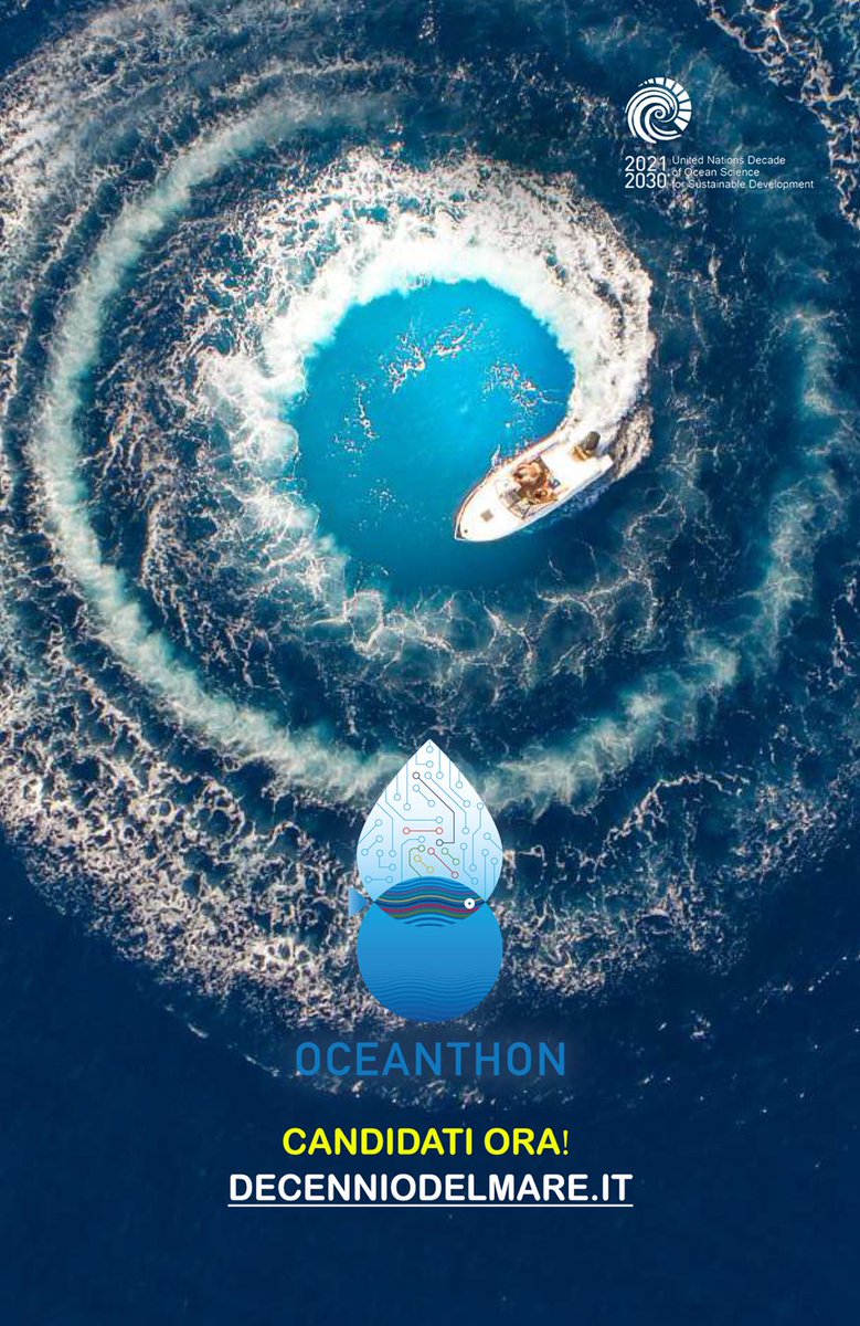 hackforitaly's tweet photo. 💥Invitiamo tutti gli amanti del #mare, dell' #oceano, del nostro pianeta a partecipare all'Oceanthon, il primo #hackathon italiano dedicato all’innovazione in campo marino nell' ambito del progetto Decennio del Mare 

👉 https://t.co/sN5dlaPhh7

@UNESCO @CmccClimate https://t.co/FnXUokPrSm