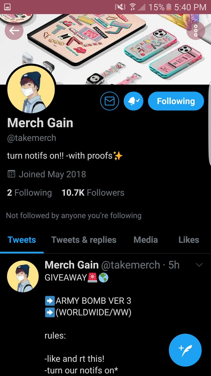 AndeeMaquilan's tweet photo. @takemerch @btsnesss @vkook13_ wish me luck💜💜💜💜👈 https://t.co/GoWH9vKYY6