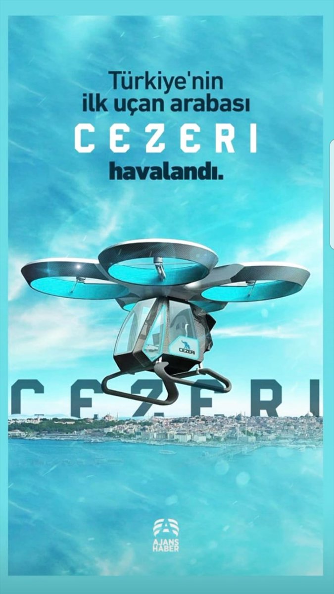 AkSalacak's tweet photo. Türkiye'nin ilk uçan arabası #Cezeri uçuşunu başarıyla tamamladı. Ülkemiz adına gurur verici çalışmalar arttıkça daha da güçleneceğiz. Durmak yok, yola devam! #ilkucus #cezeri #ucanaraba https://t.co/H3a3vGv7U6