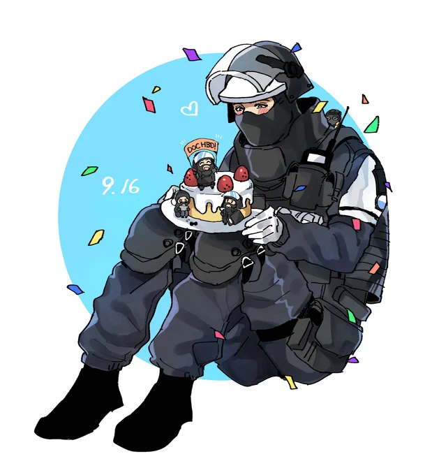 ドク先生ハッピーバースデーー!!!【R6S】 
