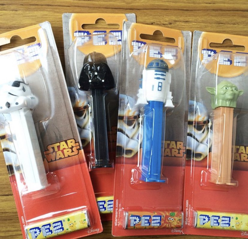 The birthday was like two months before Force Awakens was released so all the shops had merchandise and I found thirty SW Pez dispensers in the poundshop for favours and I think that was the most I spent on any on thing