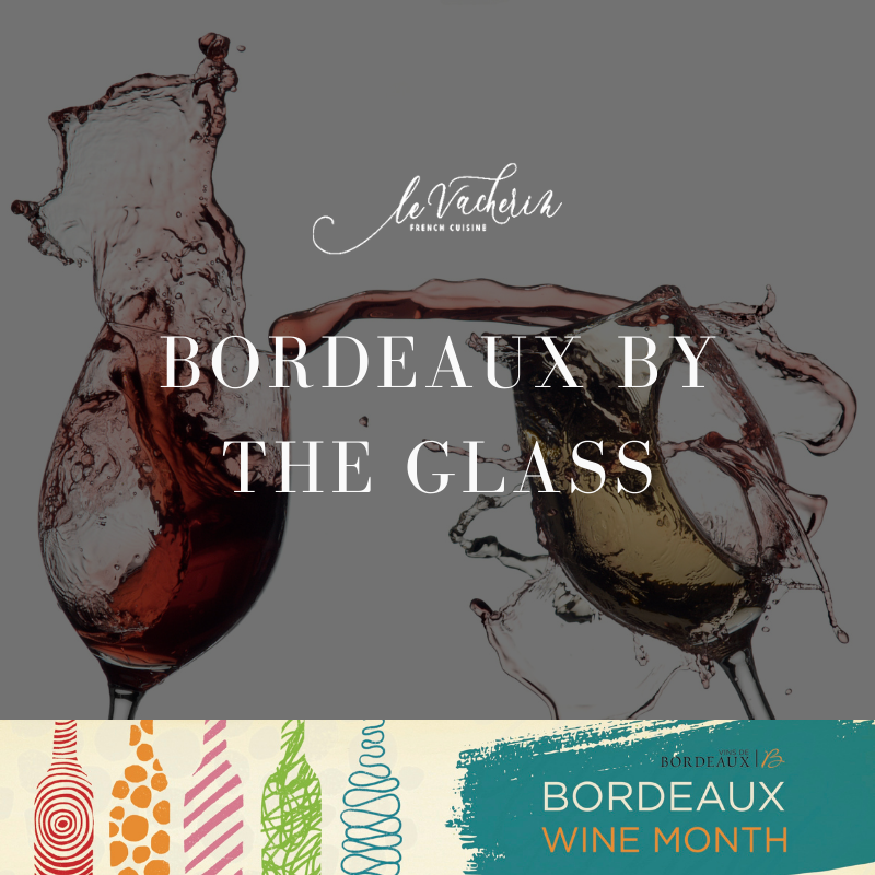 A reminder to all of our followers that we are taking part in the 'Bordeaux by the Glass' campaign! 🍷 @bordeauxwinesuk #BordeauxWineMonth 

For 2 weeks in September, we are offering our customers... 
✨ 2 Bordeaux wines by the glass, one red and the other white