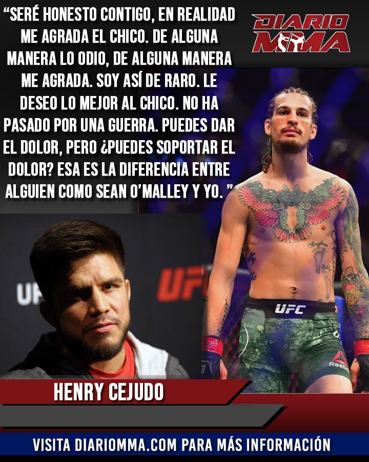 Henry Cejudo cuestiona la durabilidad de Sean O'Malley y asegura que le falta pasar por una guerra en el octágono.
#HenryCejudo #Cejudo #TripleC #SeanOmalley #Sugar #OMalley #UFC #MMA #DiarioMMA
La nota completa en https://t.co/GdRoYWCQ8Q https://t.co/ujNM49BzNk