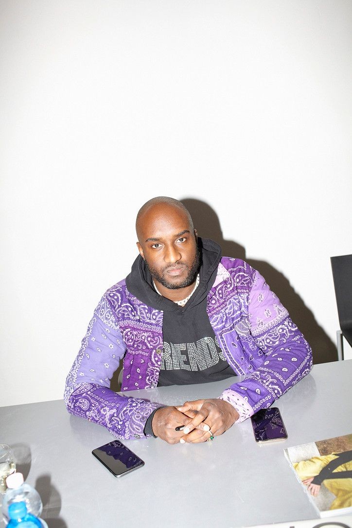 Virgil Abloh (CEO of Off-White and current creative director of Louis Vuitton)
