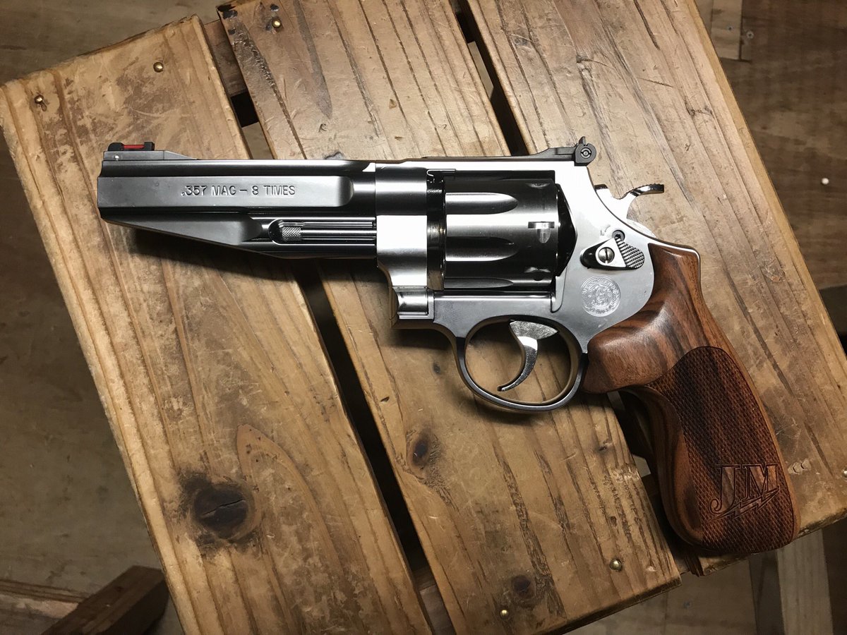 【再出品】 S&W 357 MAGNUM リボルバー 実銃】往年のリボルバー「S&W Model27」と「S&W Model 627-0」の実射