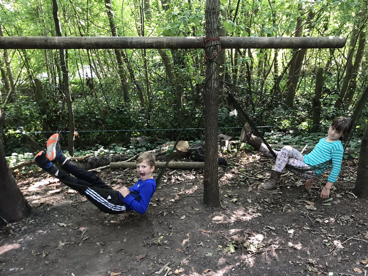 DanesfieldFS's tweet photo. Y4 cruised right back into the groove of Forest School with some ninja fire lighting skills and some serious chillaxing in the hammocks #shadytrees #sunnyseptember π@DanesfieldSchl @DanesfieldY4 https://t.co/OcpyoBWhyM