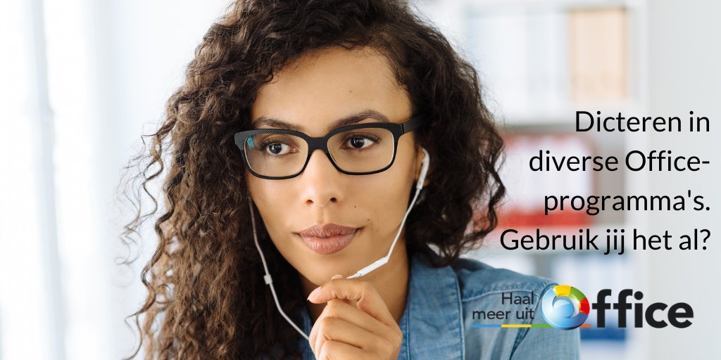 Typ jij nog dagelijks of gebruik je de dicteerfunctie in Office al?

In Office 365 kun je heel handig al inspreken in plaats van te typen. Hoe dit werkt, lees je in deze blog.
haalmeeruitoffice.nl/dicteren/

#Tips #secretaresse #virtualassistant #office365 #dicteren