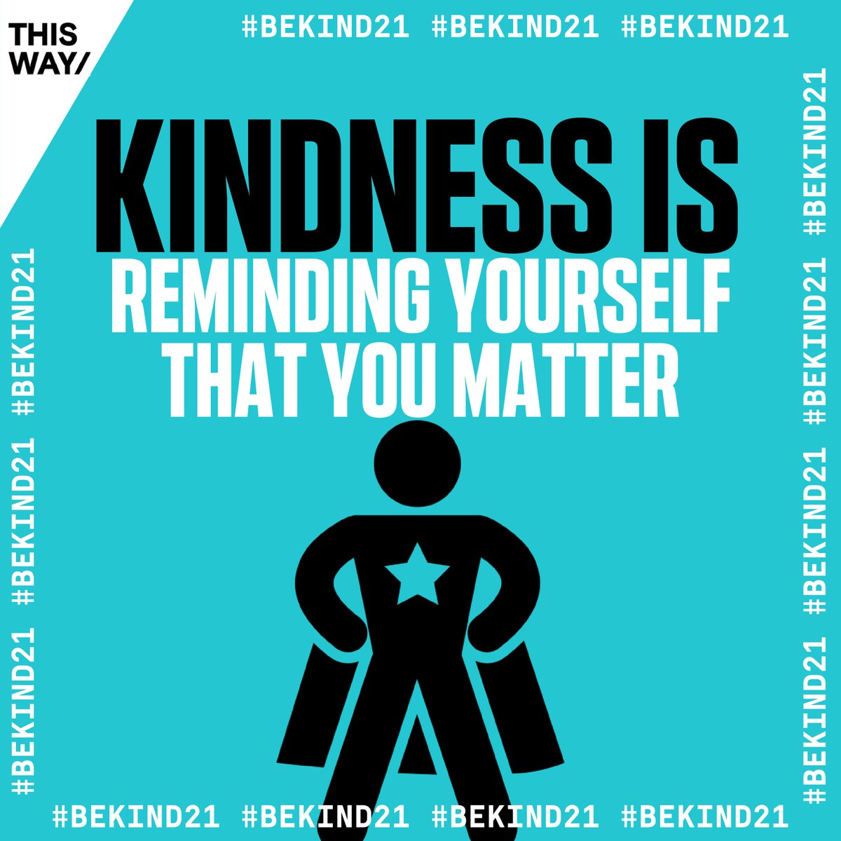 gomakeena's tweet photo. This is a reminder that you 👏 matter 👏 . We're on day 16/21 of @BTWFoundation's #BeKind21 Challenge and we're feeling refreshed and rejuvenated. Join us to forge kinder spaces online and offline. 🧡 #makeena #betterforyou #betterfortheplanet #commonkindness #bekind #dokind https://t.co/Tl9o472Tmy