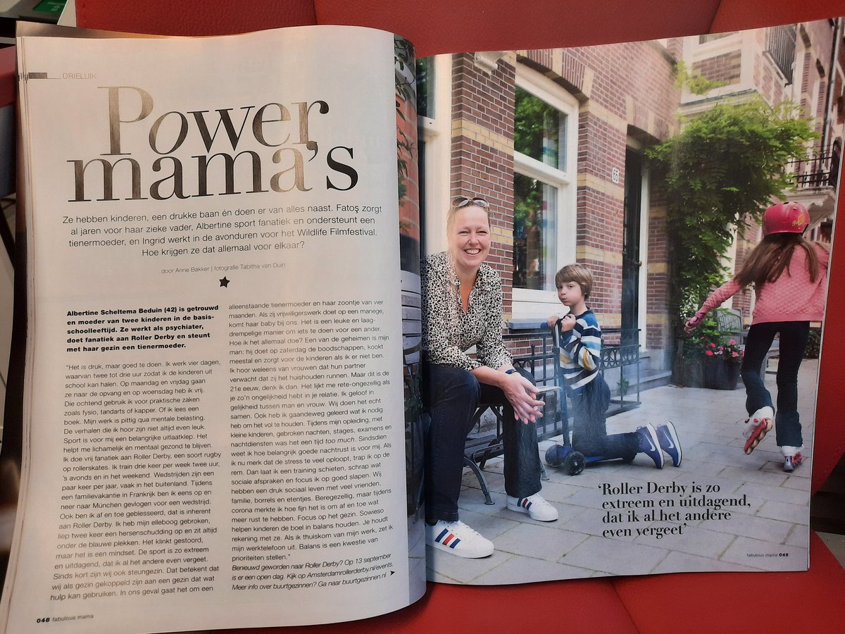 Our very own BattleStar Dr. Mental was featured in Fabulous Mama magazine! #powermama #fabulousmama #derby2020