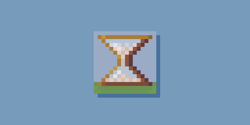 AliceFeArt's tweet photo. An hourglass to remember you that we have so many things to do, so little time... ⏳

@Pixel_Dailies

#sand       
#pixel_dailies 
#pixelart 
#ドット絵 https://t.co/SFd3cnP50v