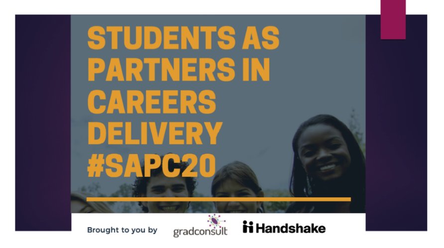 EmmaHill99's tweet photo. I've reeeaalllly enjoyed #SAPC20. Thanks to @gradconsult @JoinHandshakeUK and all the great speakers who gave up their time today. So much to think about now 🤯 https://t.co/A7dn7VCIaW