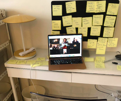 #TipOfTheDay  We use sticky notes!  They make the meetings much more visual - and fun!!